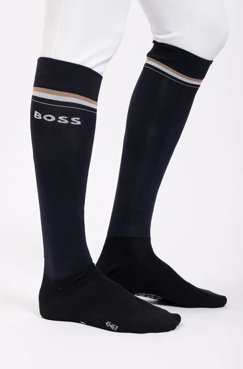 Boss Equestrian SS24 Classic Summer Socks - Sky Captain