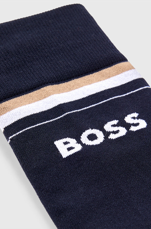 Boss Equestrian SS24 Classic Summer Socks - Sky Captain