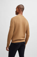 Boss Equestrian AW24 Men's Rayn Knitwear Jumper - Camel