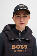 Boss Equestrian AW24 Cap Embroidery - Black