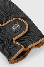 Boss Equestrian Hybrid Riding Gloves - Black