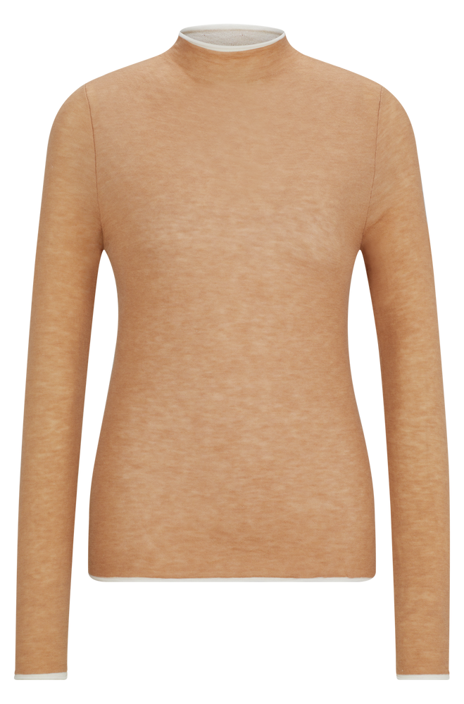 Boss Equestrian AW24 May Soft Knit Long Sleeve - Camel