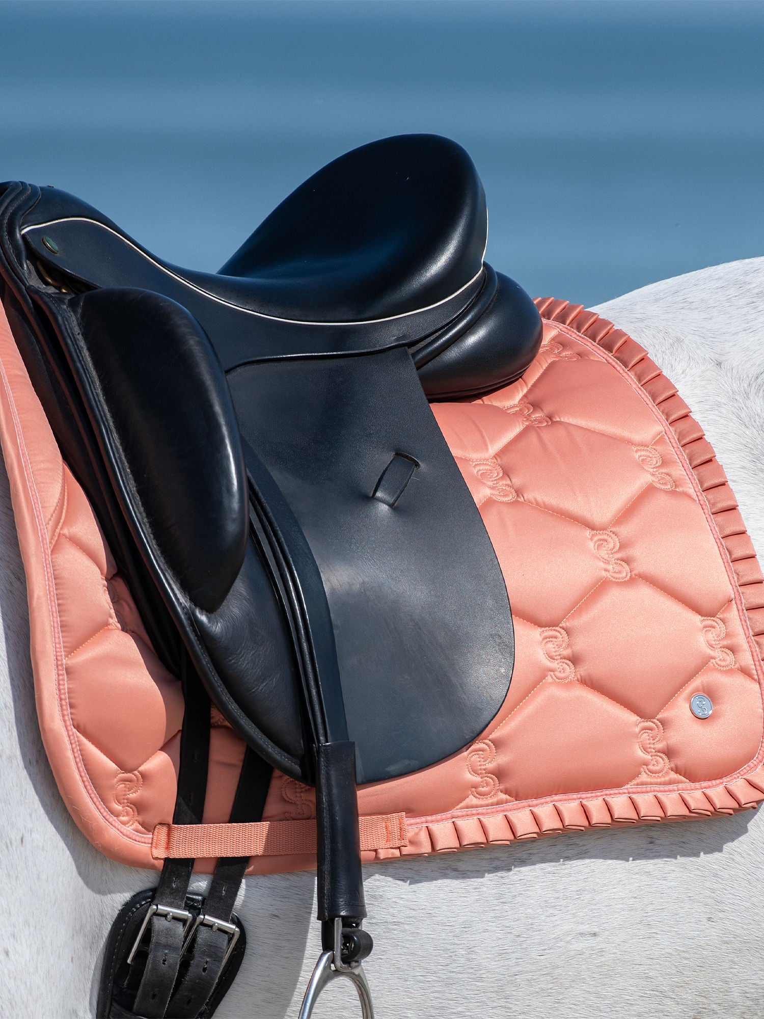 NEW PS of Sweden Signature Jump Saddle Pad Full Faded Rose Berry