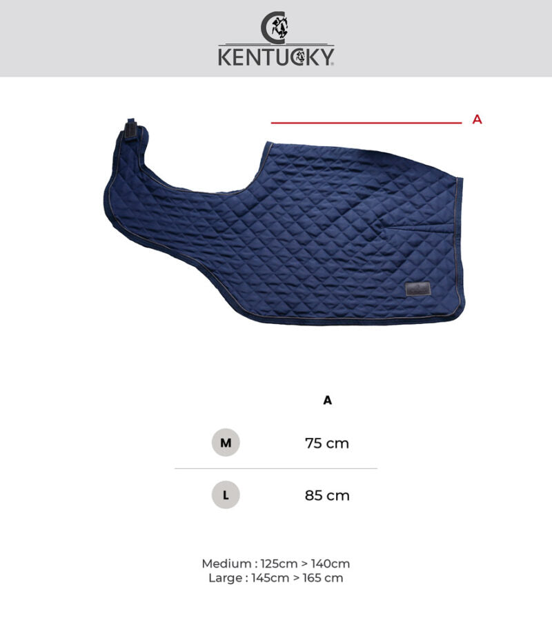 Kentucky Horsewear All Weather Horse Riding Rug - Navy