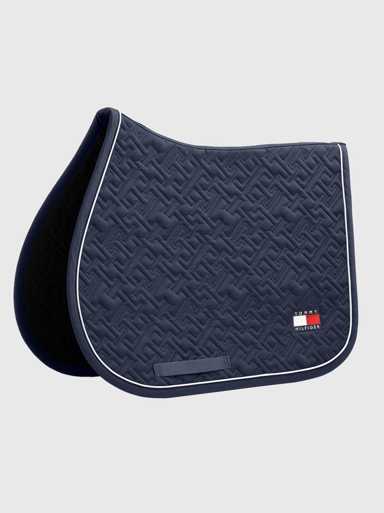 Tommy Equestrian Oxford Jumping Saddle Pad DESERT SKY