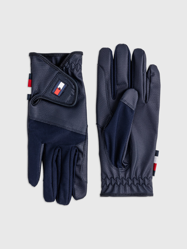 Tommy Hilfiger Equestrian Duke Riding Gloves DESERT SKY