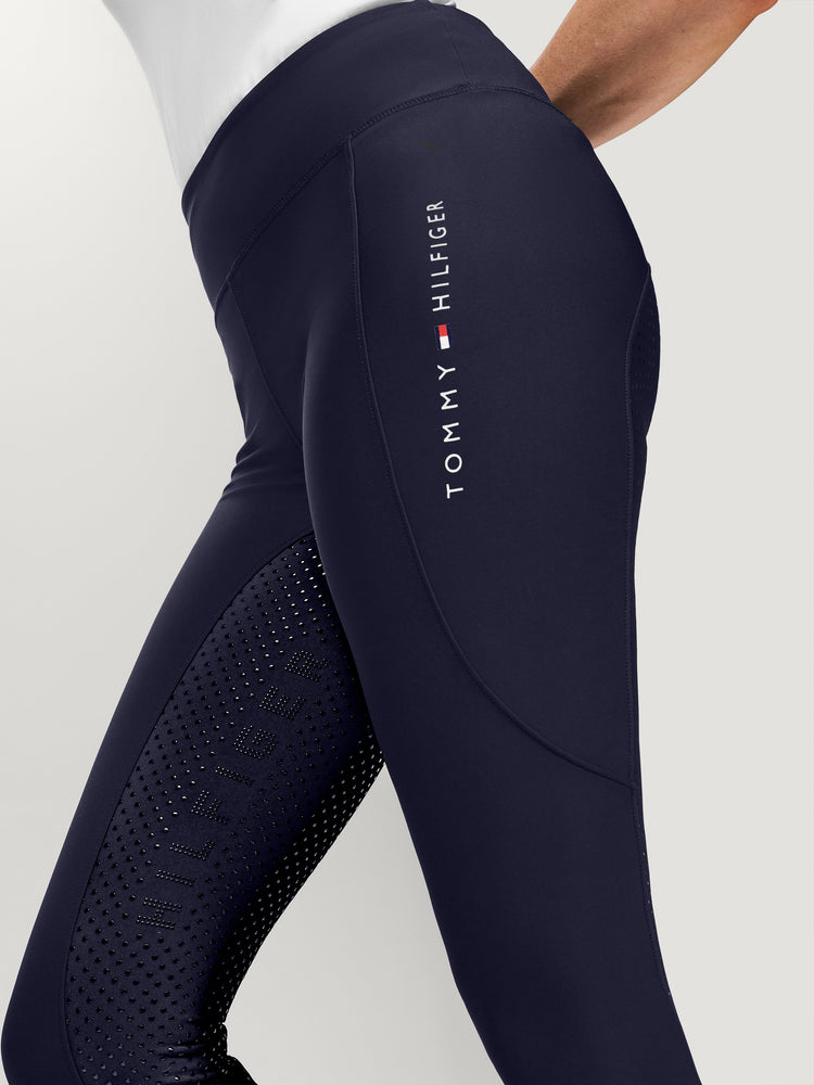 Tommy Hilfiger Devon Riding Full Grip Leggings DESERT SKY - PREORDER