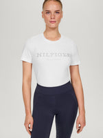 Tommy Hilfiger Belmont Rhinestone T-Shirt OPTIC WHITE - PREORDER