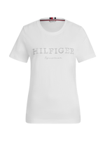 Tommy Hilfiger Belmont Rhinestone T-Shirt OPTIC WHITE - PREORDER