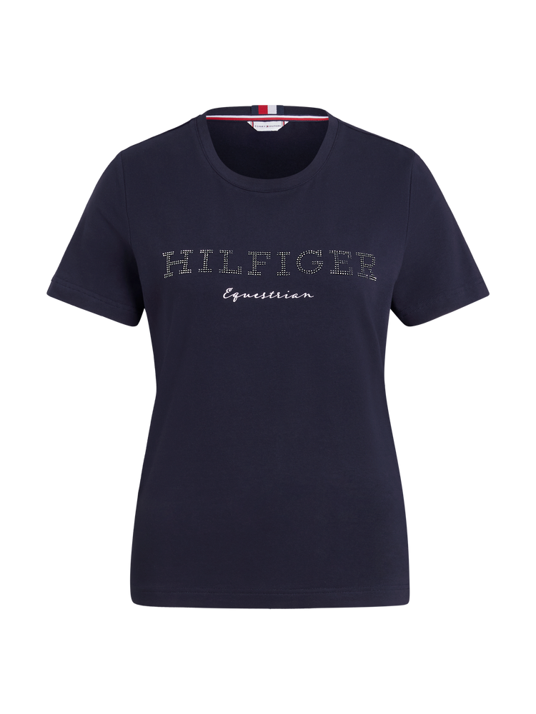 Tommy Hilfiger Belmont Rhinestone T-Shirt DESERT SKY - PREORDER